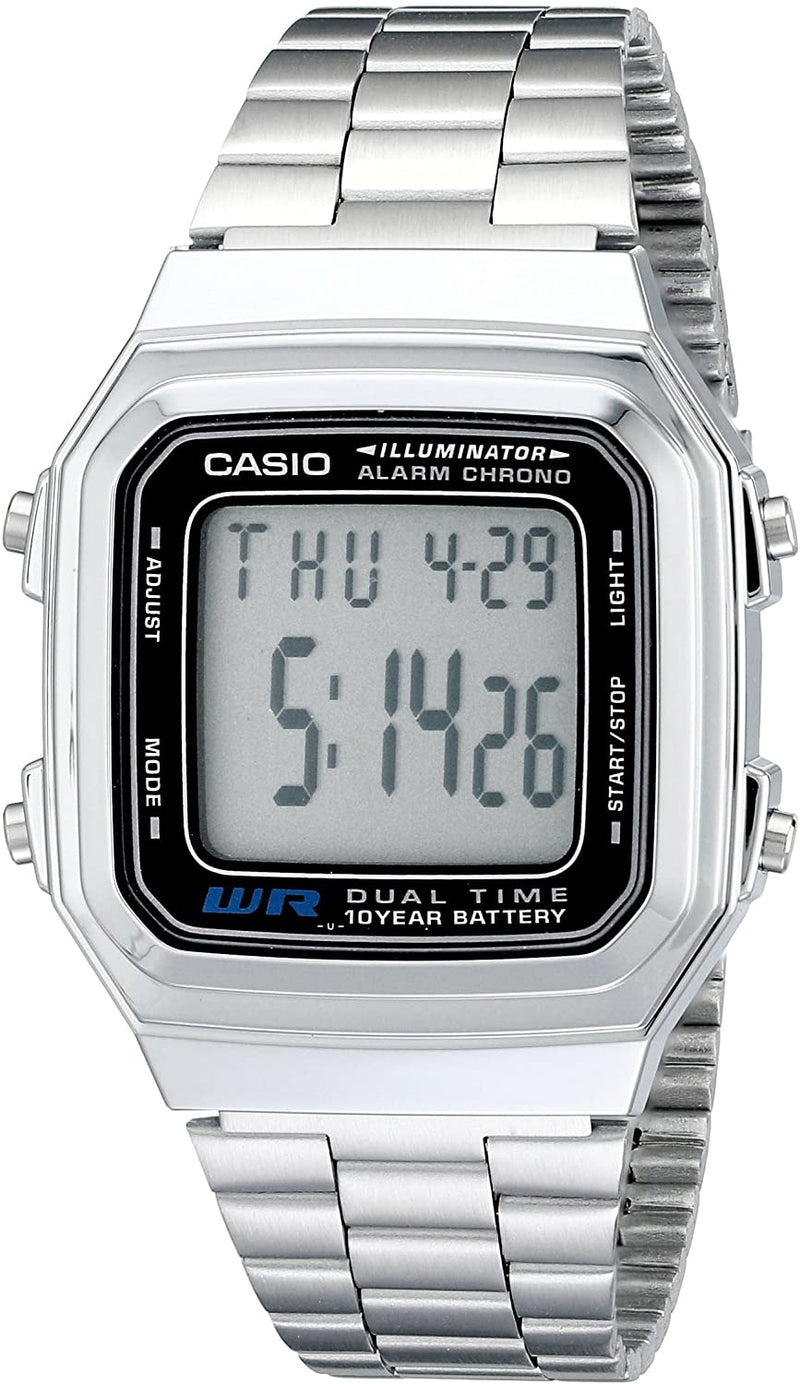 Casio A178WA 1A Illuminator Watch Digital Flora Inc